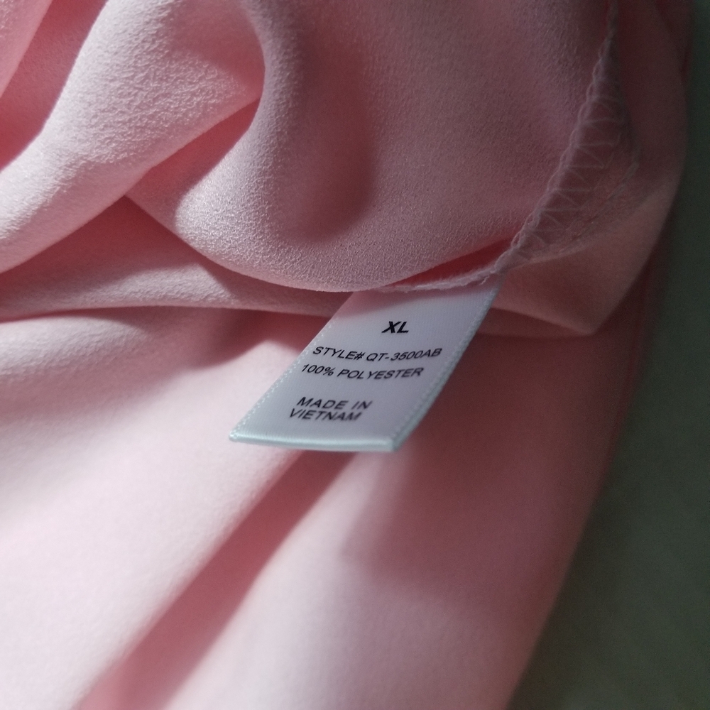 NWOT ZENANA OUTFITTERS WOMEN'S PINK BLOUSE SIZE XL - Picture 5 of 10